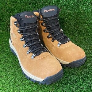 Bearpaw Men's Switchback Mid Waterproof Hiking Boots Brown Size 8‎